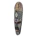 NOVICA Handcrafted Nigerian Beaded African Rubberwood Wall Mask, God's Bounty'