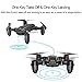 ScharkSpark Drone Guard for Beginners, Drone with 1080P FPV HD Camera/Video, Portable RC Quadcopter, 2.4G 6-Axis Headless Mode Altitude One Key Return 3D Flips and Rolls Toys