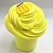GoodGoodStudy--Banana Butter Slime, Cotton Candy Fluffy Slime Supplies Stress Relief Toy Scented Sludge Toy for Girls and Boys(150ML)