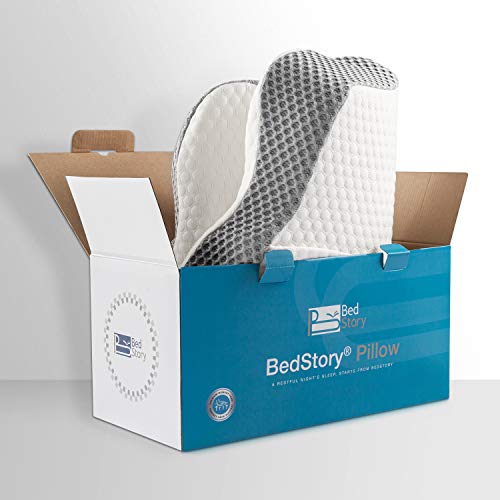 BedStory Cervical Memory Foam Pillow, Neck Pillows for Pain Relief