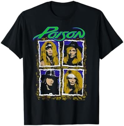 Amazon.com: Poison - Tour 1989 T-Shirt : Clothing, Shoes & Jewelry