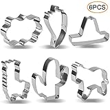 Cinco de Mayo/Mexican Heritage Cookie Cutter Set Mexican Fiesta Pinata Cookie Cutter Cactus Donkey, Cactus, Sombrero, Chili Pepper