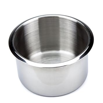 Brybelly Single Jumbo Stainless Steel Drop-in Cup Holder