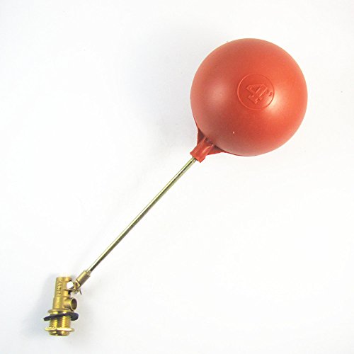 Buy 1/2" Brass Float Valve Plastic Float Tank & Cistern & Expansion