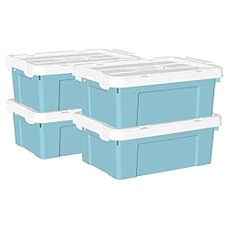 Cetomo Storage Bins on Handle, Storage Box, Plastic