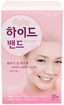 Sinsin Pharmaceutical Medicure Hyde Band/Pimple, After Removing The Point, Band for Small Wounds (36 Pieces of per Pack) Circle 12mm