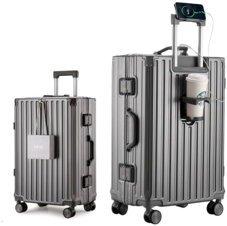 Amazon.com | Faqy Z 20 Inch Carry On Suitcase, Aluminum Frame