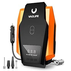 VacLife Tire Inflator Portable Air Compressor - Air