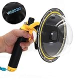 Vicdozia Telesin Dome Port Lens Compatible with GoPro Hero 8 Black Accessories Waterproof Housing Case Floating Hand Grip Trigger, Transparent Cover Underwater Photography Kits for Hero8 Action Camera