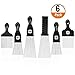 6 x Afro Metal Comb Brush Afro Metal Pick Plastic Hair Handle African Picks Comb Afro Curly Hairstyle Comb (5 Styles)