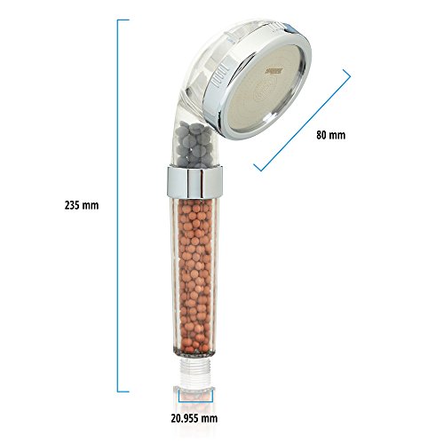 Ionic Shower Head Handheld 3way Function Filter Bead Replacement 200