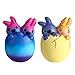 ThinkMax Slow Rising Easter Bunny Squishies, 2 Pack Jumbo Easter Gifts Rabbit Squishy, Soft Scented Stress Relief Toys (2 Pack)