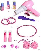 Trendi Girls Pink Glamour Dressing Table Vanity Set with Stool Mirror view 4