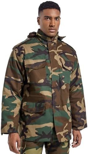 British Army Mens Military Jacket Original Hooded Desert