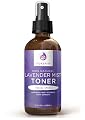 Lavender Mist Face Toner - 100% Natural Mist Spray Facial Toner - Refreshing & Revitalizing - Nourishing & Restoring Ingredients - MSM, Aloe, Yucca, Spirulina, Gotu Kola & Vitamin C - Foxbrim 4OZ