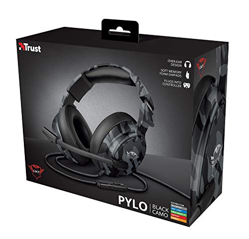 Trust-Cascos-Gaming-GXT-433K-Pylo-Auriculares-Gamer-con-Microfono-Plegable-Altavoces-Activos-de-50-mm-Cable-Trenzado-para-PS4-PS5-PC-Nintendo-Switch-Xbox-One-Xbox-Series-X-Negro-Camuflaje