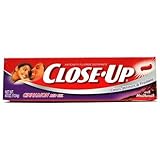 Close-Up Fluoride Toothpaste, Freshening Red Gel 4 oz