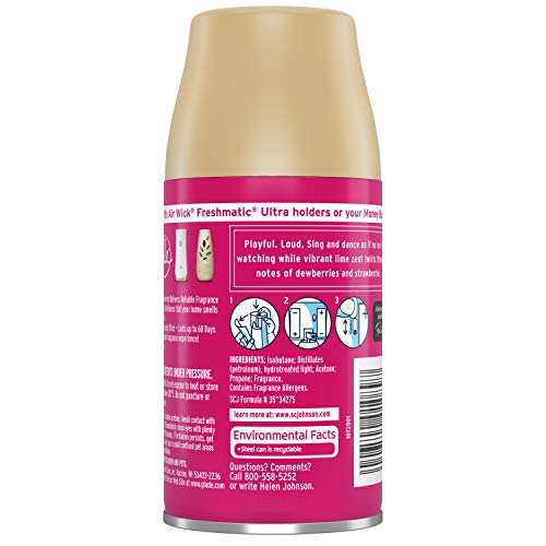 Glade Automatic Spray Air Freshener Refill Berry Pop Scent Limited