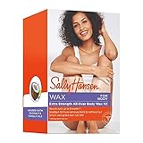 Sally Hansen All Over Body Wax Hair Removal Kit, Net.WT 6oz/170g
