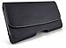 Samsung Galaxy S8+, S9+, S8 Edge Case, Premium Leather Pouch Holster Belt Case w/ Loops for Galaxy S8+/ S9+/ Note 8/ S8 Edge/ S8 Plus G955 (Fits with Otterbox Symmetry/ Commuter / Lifeproof On), Black