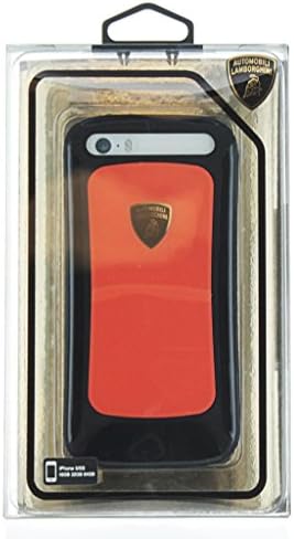 Lamborghini Diablo-D2 Orange and Black Bumper Case for Iphone 5 and 5s