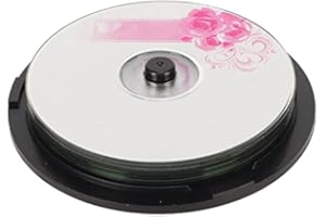 CD R Blank Discs, 52X 700MB Recordable Disc Blank CDs for Storing Digital Images Music Data (10PCS)