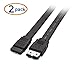 Cable Matters 2-Pack 6Gbps SATA to eSATA Cable - 6ft, eSATA to SATA Cable