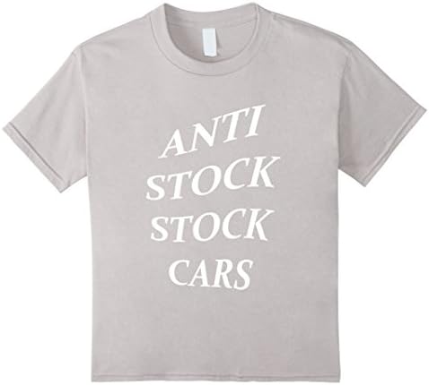 Kids Box3 Apparel: Anti Stock Stock Car Club Racing ASSC Drift 12 Silver