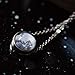 Customized My Moon Date Slide Necklace - How The Moon Looked On Your Birthday, Anniversary, and Other Special Dates