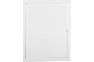 JOOGTO Thicken 1mm 8 x 12 Access Panel for Drywall,Attic Door, Ceiling Access Panel for Drywall,8x12 Metal Access Panels are Thickened to 1mm to Solve The Problem of Fragile Panels(Screwdriver Latch)