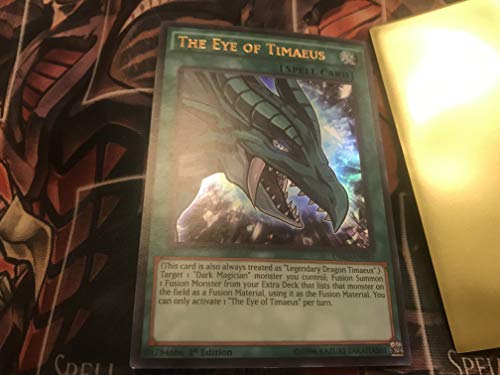 Timaeus Card Yugioh The Eye Of Timaeus