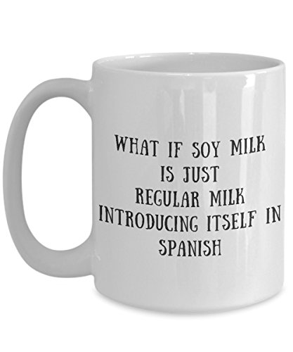 image for Laminas What If Soy Milk Is Just Regular Milk Introducing Itself In Sp