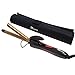 Micsta Professional Curling Iron Instant Heat, Ionic Curling Wand Long Barrel Ceramic Tourmaline Coated No Damage, Hair Curler Temperature Control for Salon Home Travel, Dual Voltage, Gold(1/2
