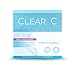 Clear C Eyelid Wipes Pre-Moistened for Dry Eyes – Rinse Free Eye Lid Cleaning Wipes – Individually Wrapped Travel Eye Wipes, 1 Box of 30