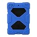 ACEGUARDER Apple Ipad Mini 2 Mini 1&2 Case Waterproof Rainproof Shockproof Kids Proof Case for Ipad Mini 2 Mini 1&2(Gifts Outdoor Carabiner + Whistle + Handwritten Touch Pen) (BLUE)