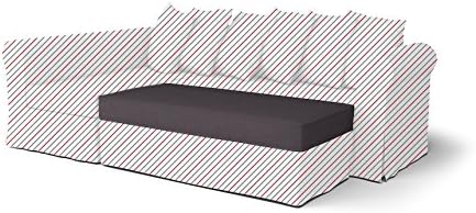 Custom Made SLIPCOVERS for Moheda Bed Compartment Dark Grey