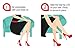 Scarlet Heel Tip LITE: Slip-On Heel Cap to Instantly Repair Shoe & Reduce Noise (Medium, Small, Black)