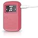 iGadgitz U3903 Silicone Gel Skin Cover Case Compatible with Sandisk Sansa Clip Jam MP3 SDMX26-008G (2015) - Pink