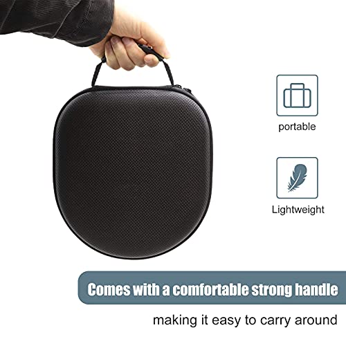ProCase Hard Case for Sony WH1000XM5/ WH1000XM4/ WHXB910N/ WHCH710N/ WH-CH720N/ WHXB900N/ Bose 700/ QC35 II Wireless Noise Cancelling Headphones, Travel Carrying Bag with 2 Dust Covers -Black