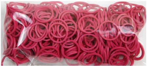 Twistz Bandz Rubber Band Refill + C-clips - Fuschia