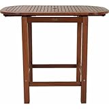 Outdoor Interiors 65544 The 2-4-6 Pub Table Folds for More Seating