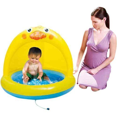 UPC 803516077975, Sizzlin&#39; Cool Baby Pool with Canopy - Duck