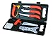 OUTDOOR EDGE WildPak Complete 8-Piece Hunting Knife Kit for Field Dressing Game, Compact Lightweight Case, Blaze-Orange High Visibility Non-Slip Handles, Full Tang Razor-Sharp Stainless Blades primary
