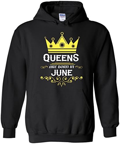 queens are born in june Hoodie