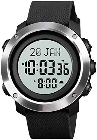 Compass Watch Arab سعر Qibla Compass Digital Watch for Prayer Hijri Large Face Calendar ...