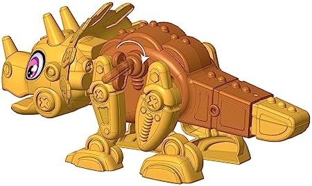 - Dino BOT Triceratops, Set de Robot para Montar y Aprender robótica Infantil, Juguete Educativo para niños de 5 años o más (75073)