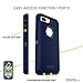 Rugged Protection OtterBox Defender Case for iPhone 8 Plus and iPhone 7 Plus (ONLY) - Bulk Packaging - (Stormy Peaks (Agave Green/Maritime Blue))