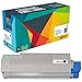 Do it Wiser Remanufactured Toner Cartridge Replacement For Oki C610 C610n c610dn | 44315304 (Black)