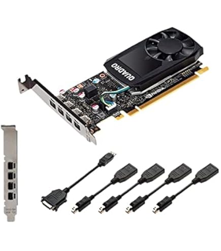 PNY QUADRO P1000 Graphic Card - 4 GB GDDR5 : Amazon.ca: Electronics