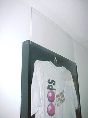 Baseball, Hockey, Basketball, Football Jersey Display Case Wall Shadow Box, 98% UV Protection Door
